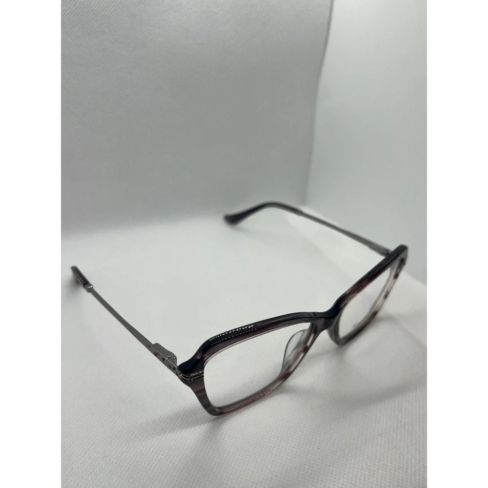Jonathan Cate Monica Mauve Designer Eyeglasses‎ Frames Striped Brown Silver